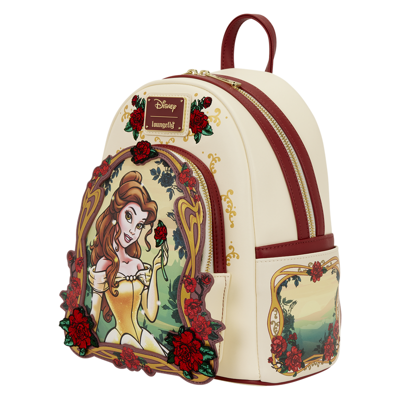 Beauty and the Beast Exclusive Belle Floral Mini Backpack, , hi-res view 4
