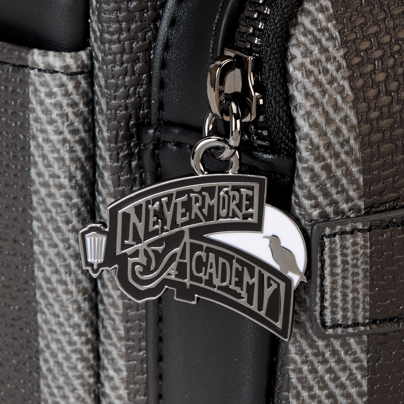 Limited Edition Wednesday Nevermore Academy Uniform Cosplay Mini Backpack, , hi-res view 7