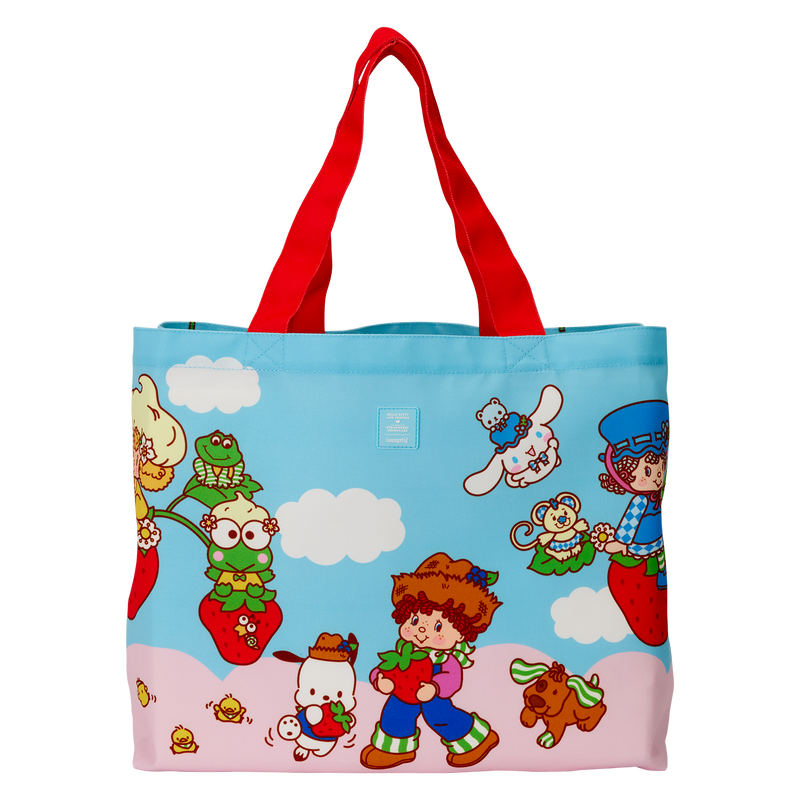 Sanrio Hello Kitty & Friends x Strawberry Shortcake Canvas Tote Bag, , hi-res view 5