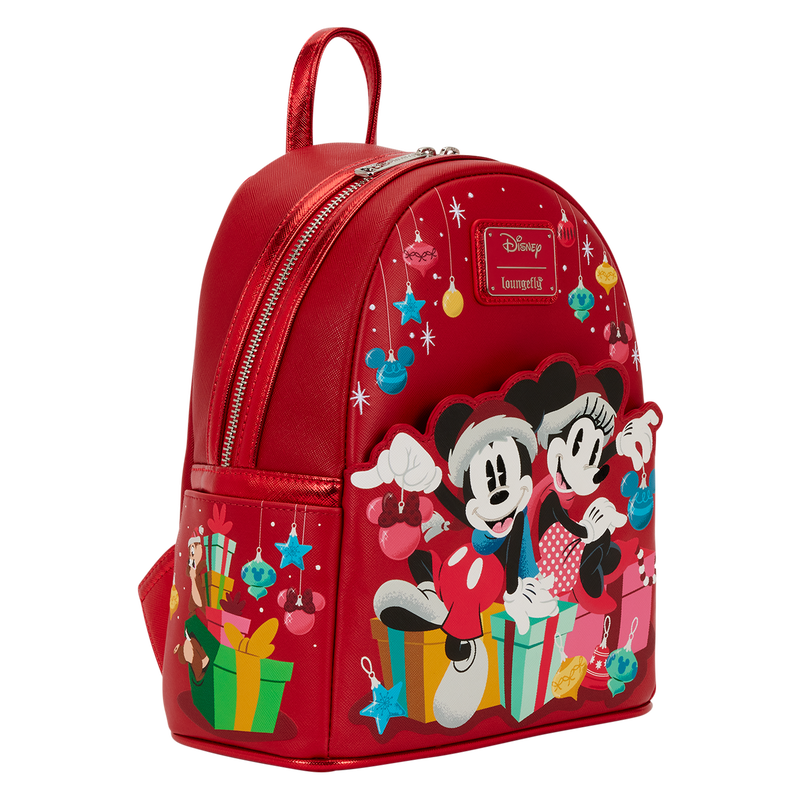 Mickey & Friends Exclusive Holiday Ornaments Mini Backpack, , hi-res view 5