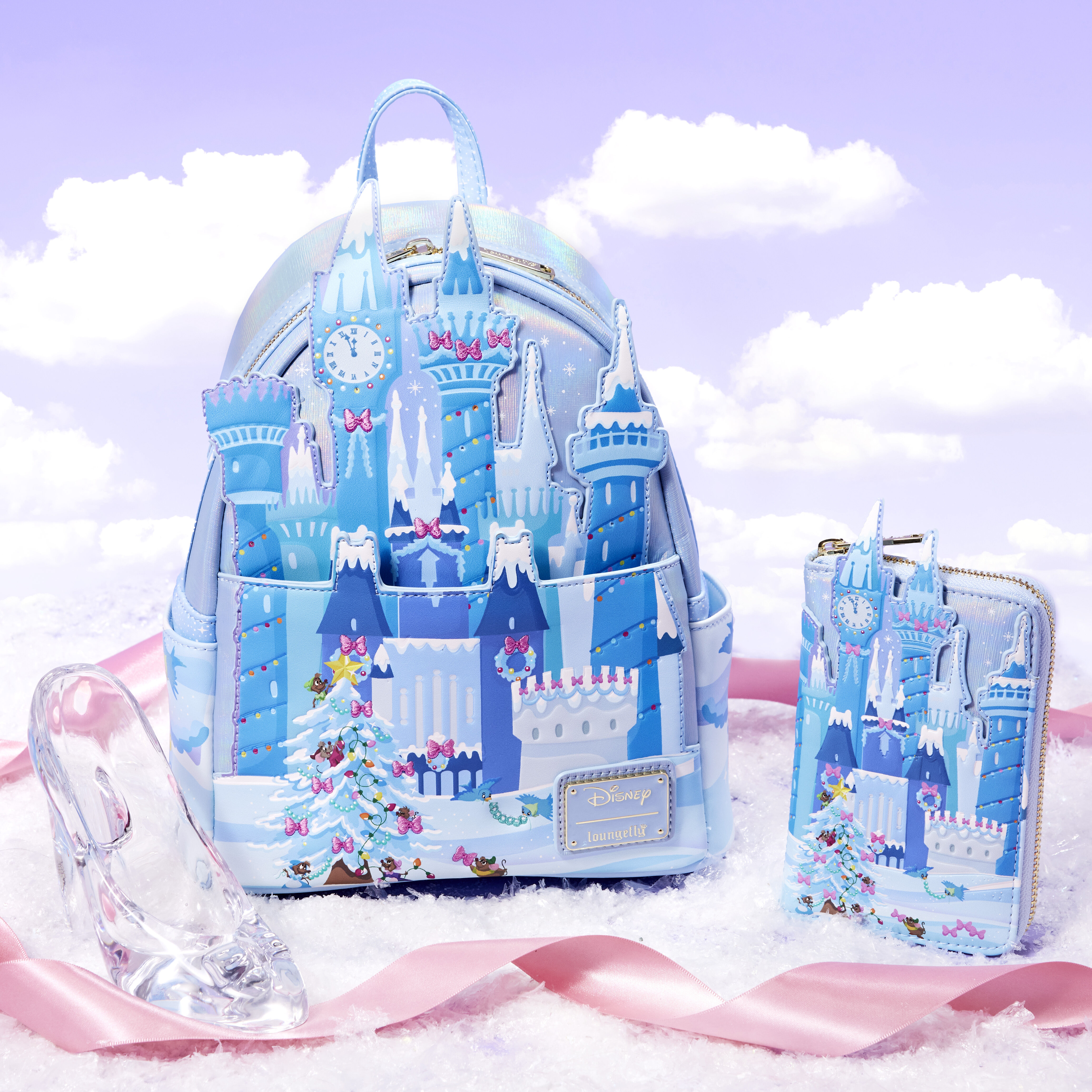 Buy Cinderella Exclusive Holiday Castle Zip Around Wallet at