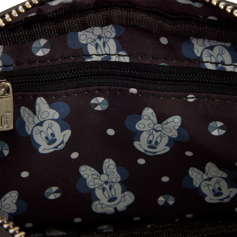 Minnie Mouse Studs & Chains Crossbody Bag, , hi-res view 5