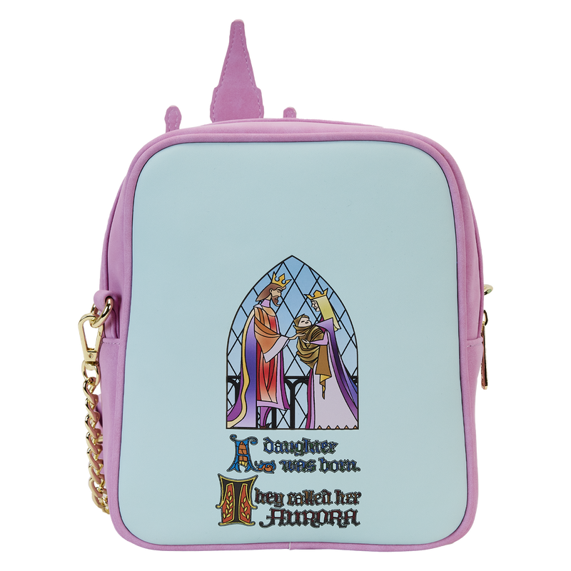 Make It Pink And Blue With The Sleeping Beauty Castle Series Loungefly  Collection! - bags 