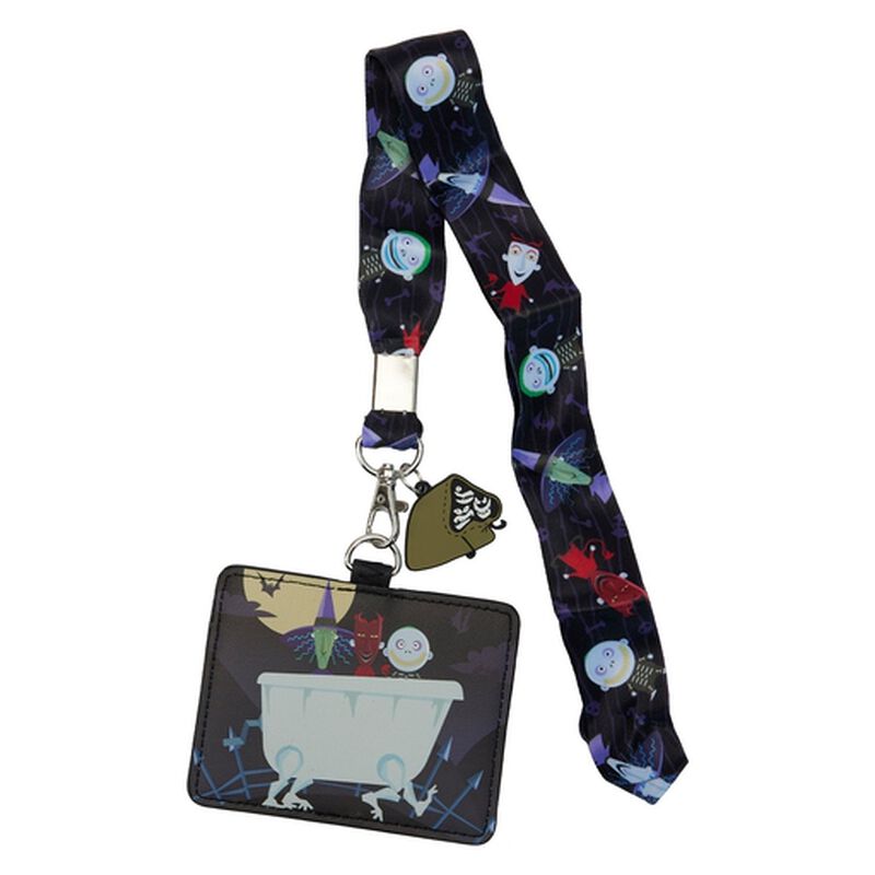 The Nightmare Before Christmas Lock, Shock, & Barrel Lanyard with Card Holder, , hi-res image number 1