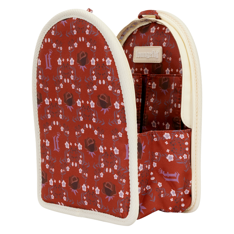 Loungefly Cream & Red Floral Light-Up Mini Backpack Bag Organizer Insert, , hi-res view 2