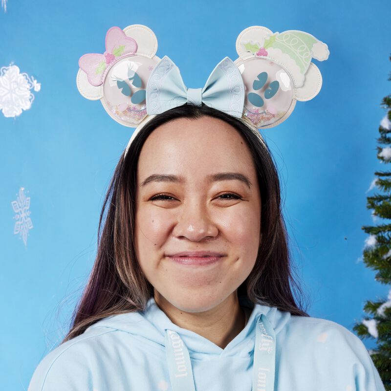 Buy Mickey & Minnie Pastel Snowman Ear Headband at Loungefly.