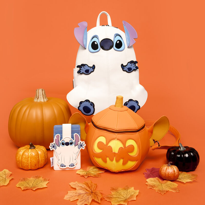 Loungefly Disney Stitch Pumpkin mini backpack Loungefly Disney Lilo & Stitch Pumpkin Stitch Mini Backpack  main image 3