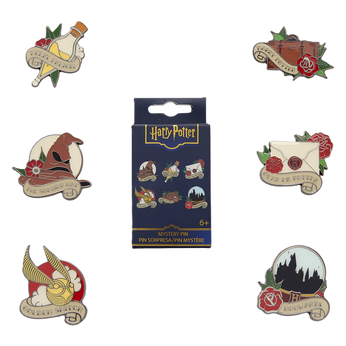 Harry Potter Tattoo Iconic Mystery Box Pin, Image 1