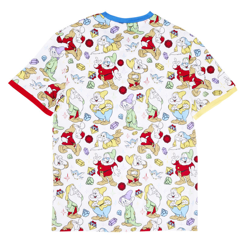 Snow White and the Seven Dwarfs Tri-Color Ringer Tee, , hi-res view 7