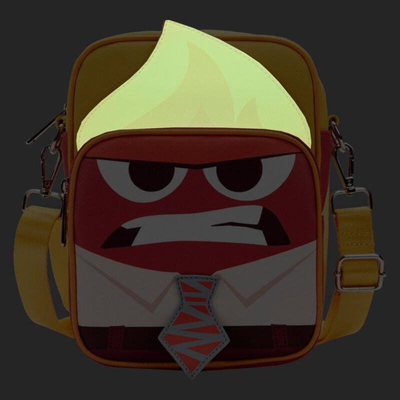 Inside Out Anger Glow Cosplay Passport Bag, , hi-res image number 2