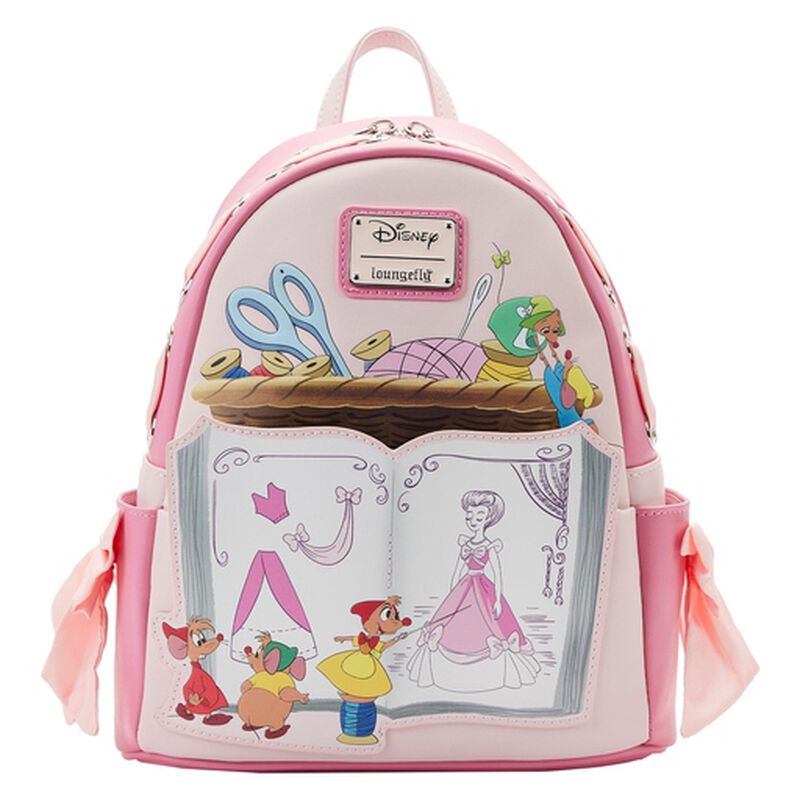 Exclusive - Cinderella Mice Dressmakers Mini Backpack, , hi-res image number 1