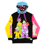 Killer Klowns from Outer Space Color Block Unisex Hoodie, , hi-res view 1