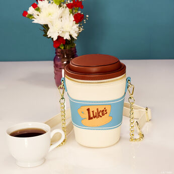 Gilmore Girls Luke's Diner To-Go Coffee Cup Figural Crossbody Bag, Image 2