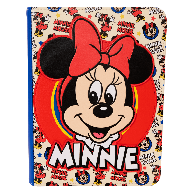 Minnie Mouse Classic All-Over Print Refillable Stationery Journal, , hi-res view 1