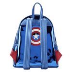 Marvel Metallic Captain America Cosplay Mini Backpack, , hi-res view 5