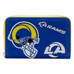 NFL Los Angeles Rams Patches Zip Around Wallet, , hi-res image number 1