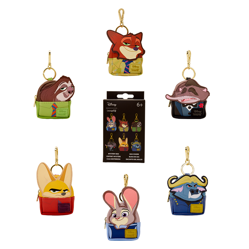 Zootopia 2 Cosplay Mystery Mini Backpack Keychain Charm, , hi-res view 1