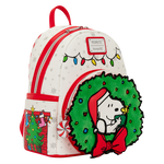 Peanuts Snoopy & Woodstock Holiday Plush Wreath Mini Backpack, , hi-res view 5