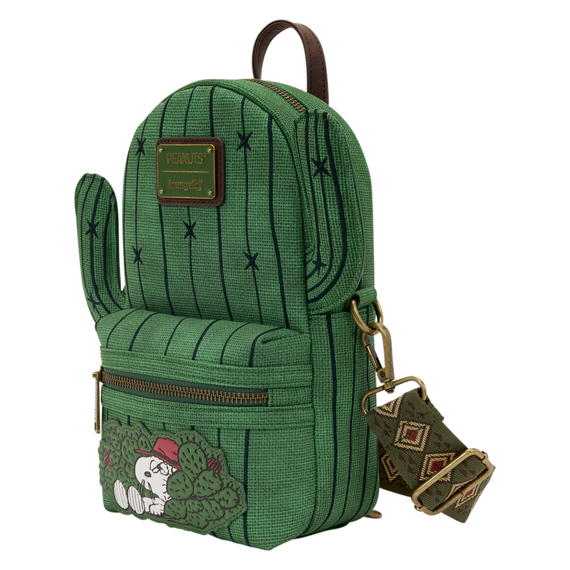 Peanuts Spike Desert Cactus Sling Crossbody Bag, , hi-res view 3