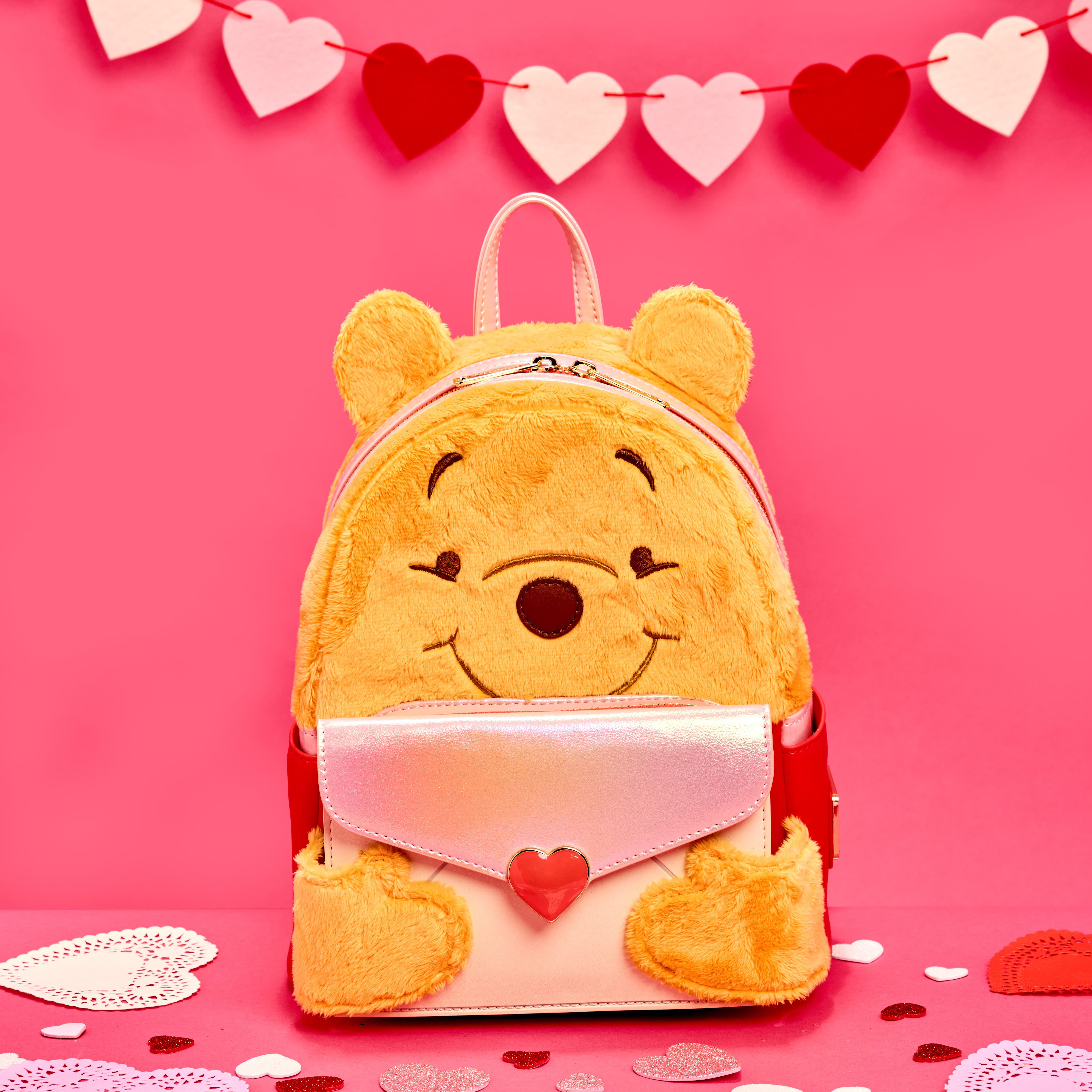 【Loungefly】The Pooh & Piglet Mini Backpack Loungefly Disney Winnie the Pooh Pooh & Piglet Floral
