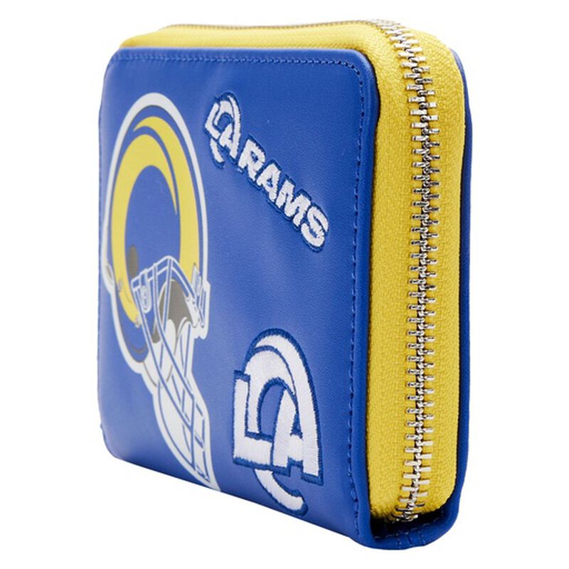NFL Los Angeles Rams Patches Zip Around Wallet, , hi-res image number 2