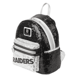 NFL Las Vegas Raiders Sequin Mini Backpack, , hi-res view 3