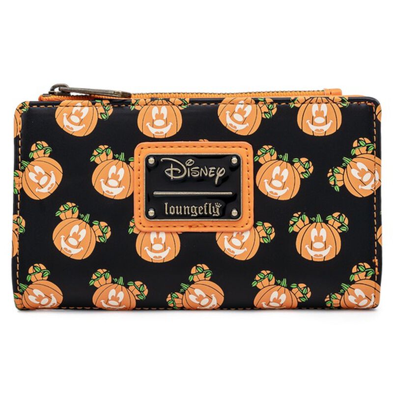 Disney Mickey-O-Lantern Glow in the Dark Flap Wallet, , hi-res view 5