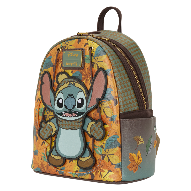 Lilo & Stitch Exclusive Autumn Leaves Mini Backpack, , hi-res view 7