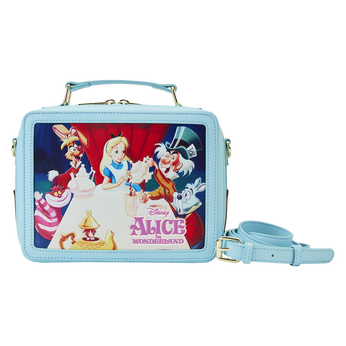 Alice in Wonderland Classic Movie Lunchbox Crossbody Bag, Image 1