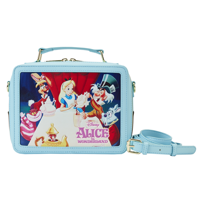 Alice in Wonderland Classic Movie Lunchbox Crossbody Bag, , hi-res image number 1
