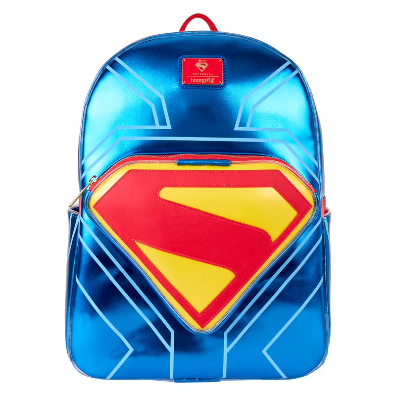 Superman Light Up Glow Full-Size Backpack, , hi-res view 1