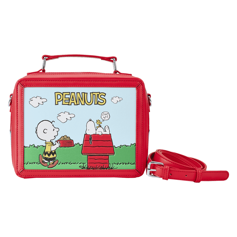 Peanuts Charlie Brown Lunchbox Crossbody Bag, , hi-res view 1