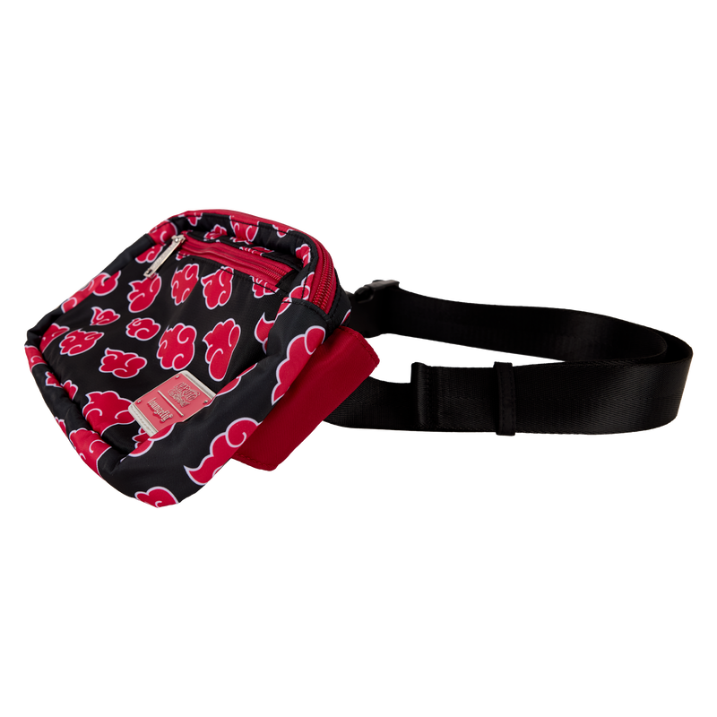 Naruto Akatsuki All-Over Print Nylon Sling Crossbody Bag, , hi-res view 4