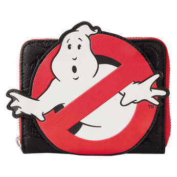 Ghostbusters Glow Logo Zip Around Wallet, Image 1