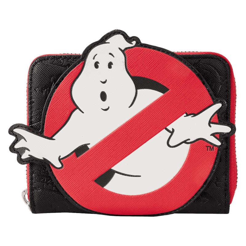 Ghostbusters Glow Logo Zip Around Wallet, , hi-res view 1