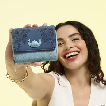 Stitch Embroidered Floral Wallet, Image 2