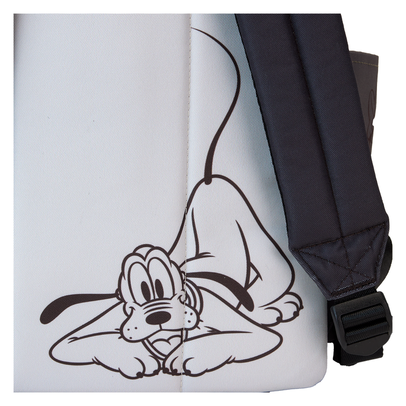 Mickey & Friends Canvas Nylon Full-Size Backpack, , hi-res view 7