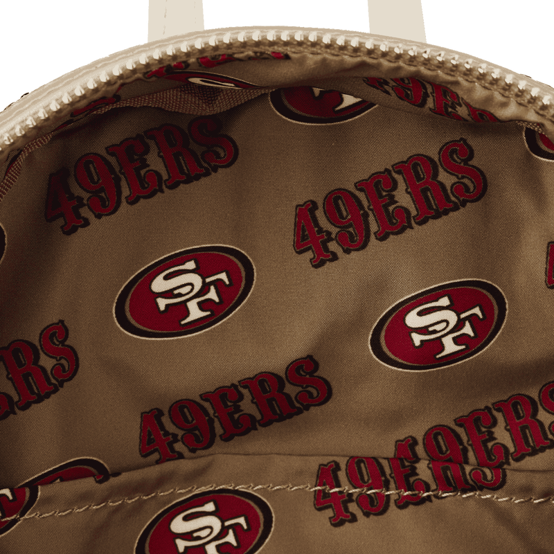 NFL San Francisco 49ers Sequin Mini Backpack, , hi-res view 7