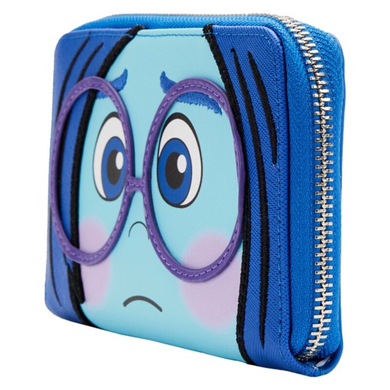 Exclusive - Inside Out Sadness Cosplay Zip Around Wallet, , hi-res image number 2