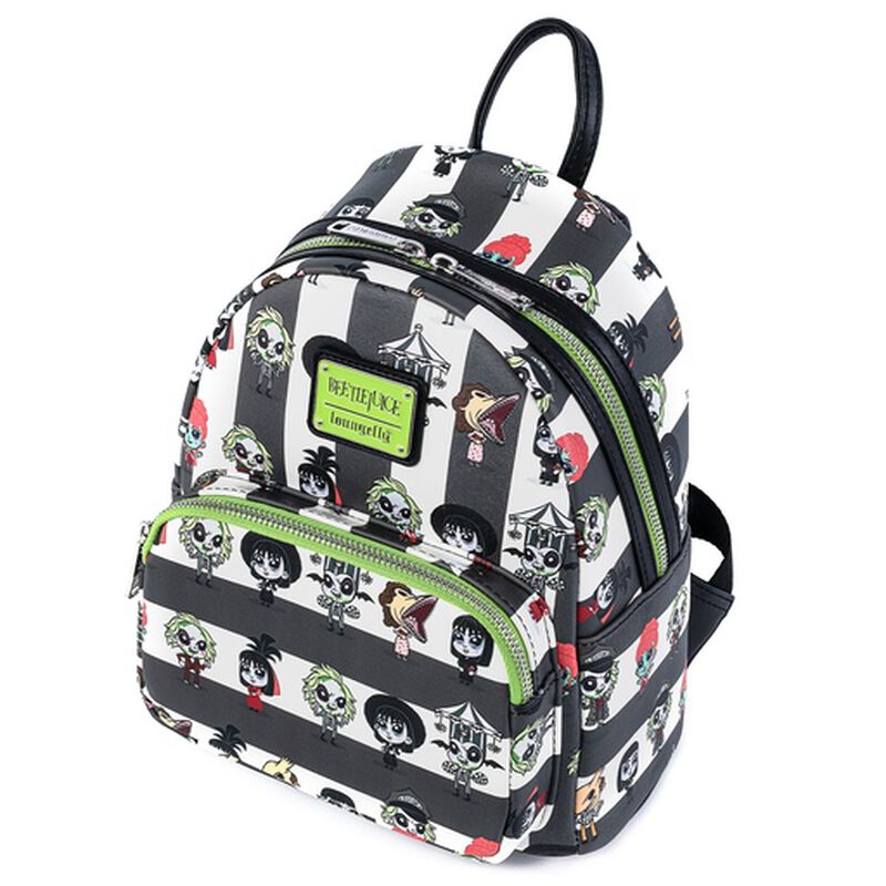 Loungefly X Beetlejuice Chibi AOP Mini Backpack, , hi-res view 2