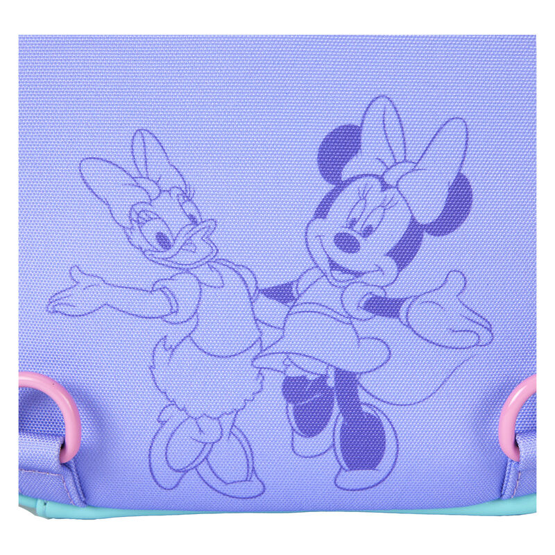 Daisy Duck 85th Anniversary Daisy Duck & Minnie Mouse Convertible Mini Backpack & Crossbody Bag, , hi-res view 7