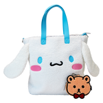Sanrio Cinnamoroll Cosplay Sherpa Tote Crossbody Bag With Coin Bag, , hi-res view 4