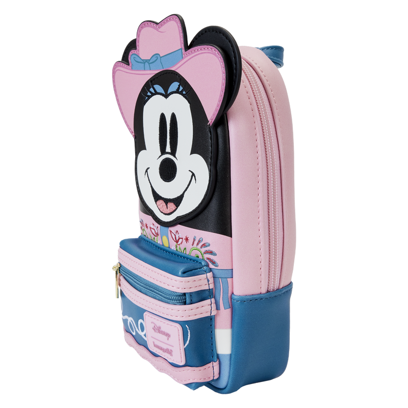 Western Minnie Mouse Cosplay Stationery Mini Backpack Pencil Case, , hi-res view 4