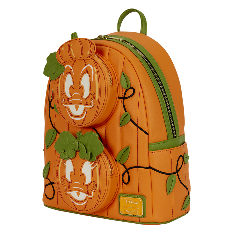 Donald & Daisy Jack-o'-Lantern Exclusive Glow Mini Backpack, , hi-res view 3