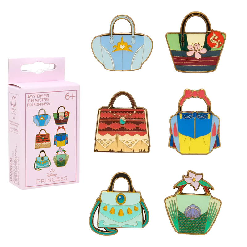 Disney Princess Handbag Blind Box Enamel Pin, , hi-res view 1