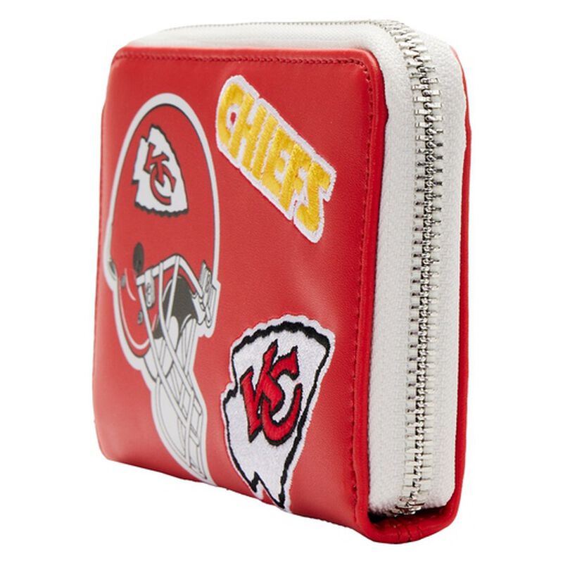 : Loungefly NFL: Kansas City Chiefs Wallet with Patches