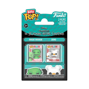 Bitty Pop! Oogie Boogie & Zero 2-Pack, Image 1