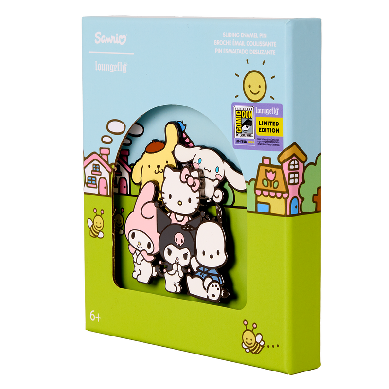 SDCC Limited Edition Hello Kitty & Friends 3" Collector Box Pin, , hi-res view 2