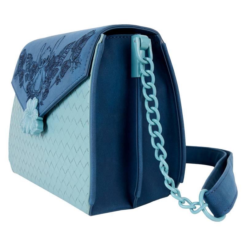 Stitch Embroidered Woven Crossbody Bag, , hi-res view 4
