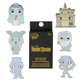 Funko Pop! by Loungefly Haunted Mansion Hitchhiking Ghosts Mystery Box Pin, Image 1